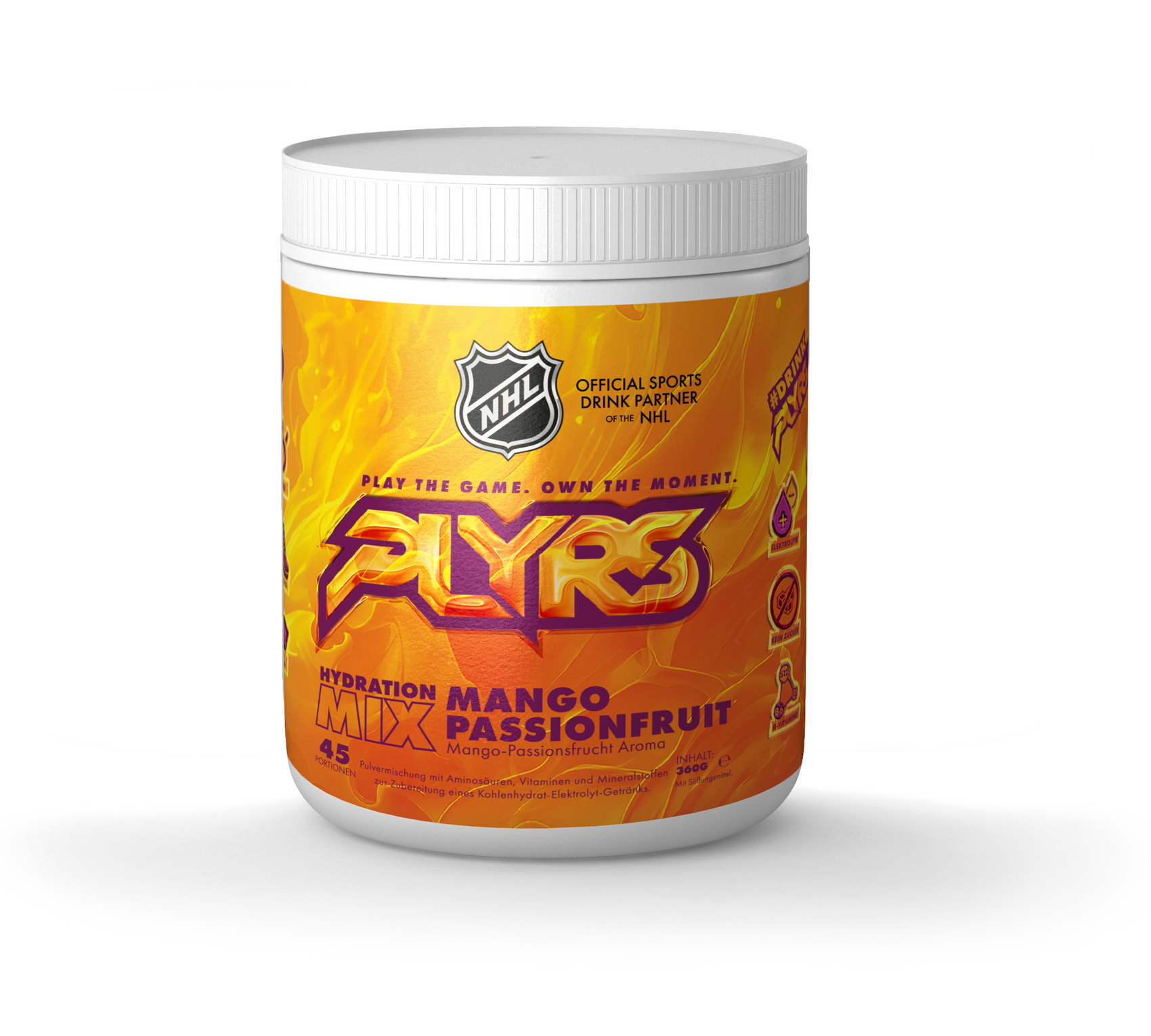 PLYRS HYDRATION MIX - MANGO PASSIONFRUIT - NHL Edition