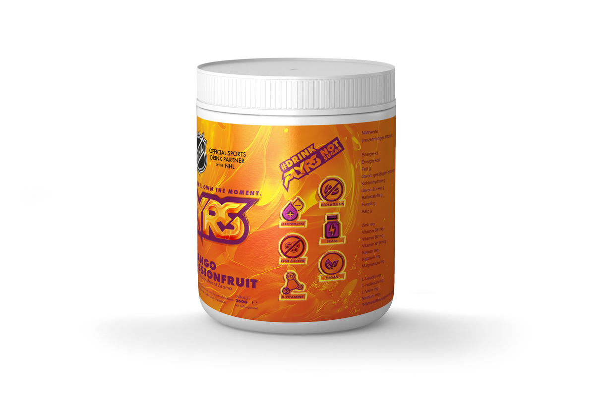 PLYRS HYDRATION MIX - MANGO PASSIONFRUIT (45 Serv.) - NHL Edition